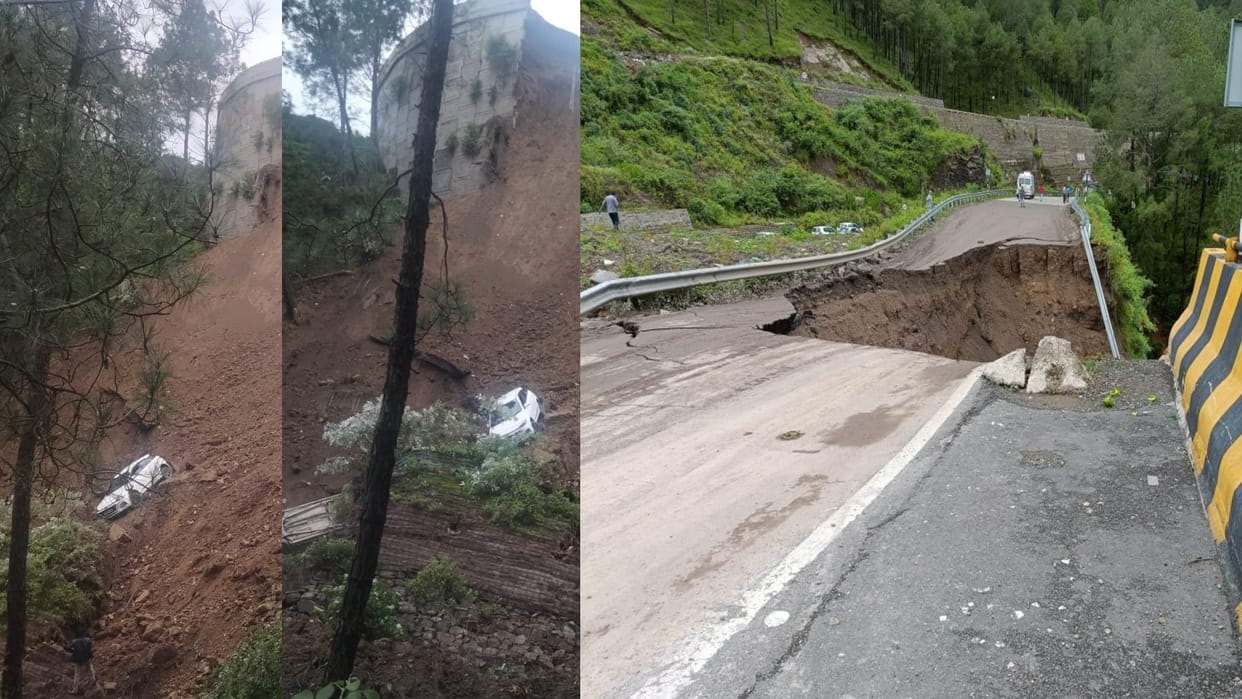 Order for investigation in the case of bridge collapse on Kalka-Shimla NH