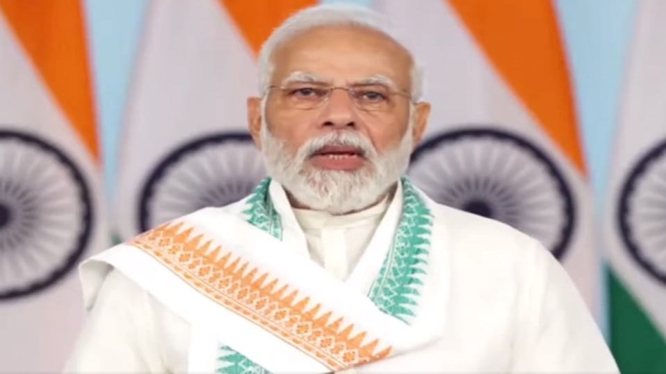 PM Modi addresses Tiranga Yatra in Surat via Video Conferencing