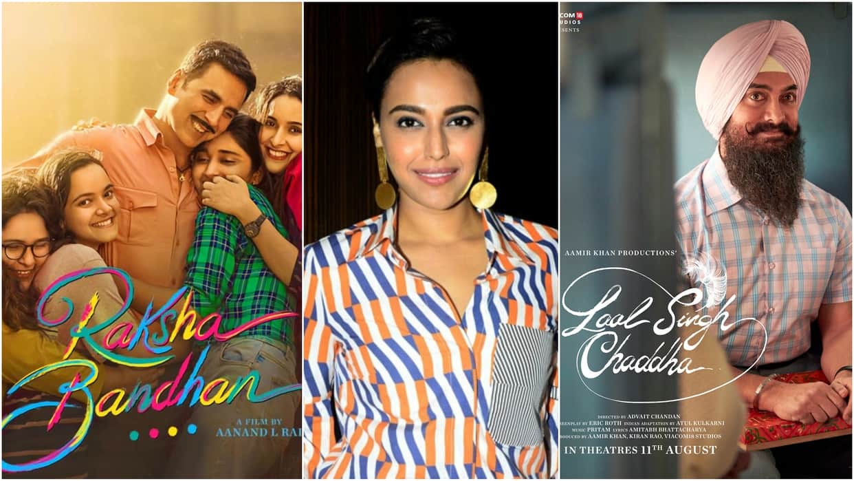 Swara Bhaskar Gets Trolled For Tweet in Support of Aamir Khan Laal Singh Chaddha Akshay Kumar Raksha Bandhan