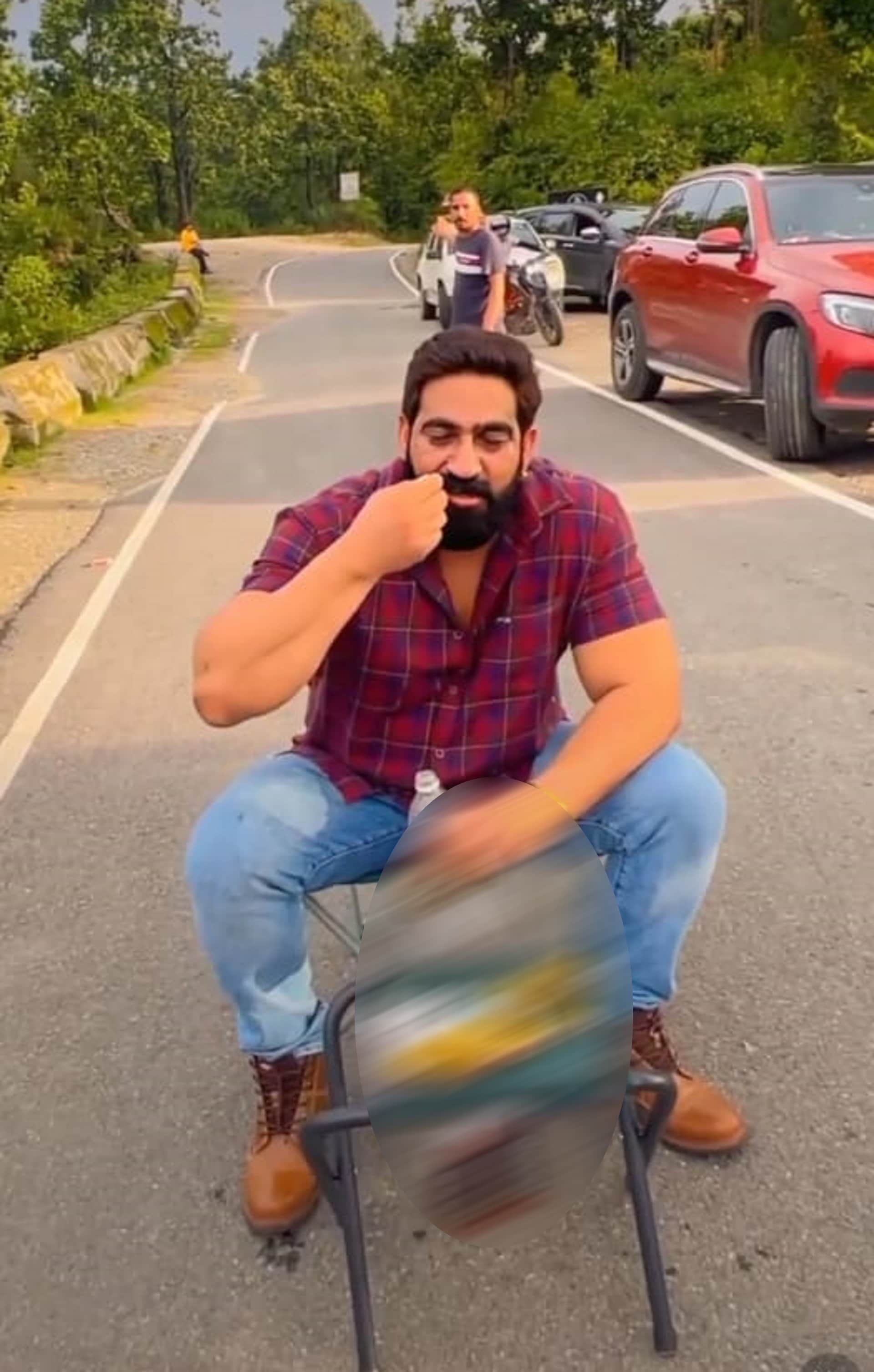 Bobby Kataria Video smoking cigarette in an airplane goes viral