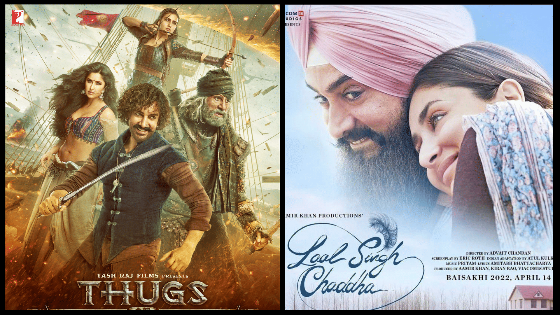 Laal SIngh Chaddha Day 1 Box Office Collection Less Than Aamir Khan Last Films Thugs Of Hindostan Dangal PK