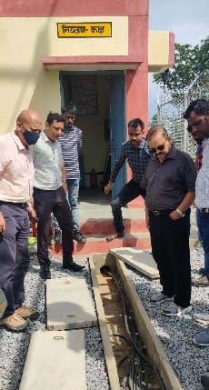Principal Project Director saw the Bankeganj-Mailani track