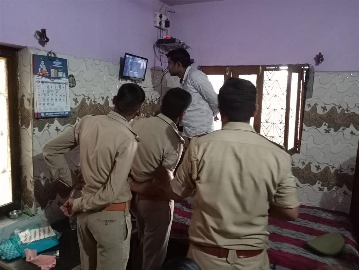 Hathras: Panic spread due to firing, accused imprisoned in CCTV