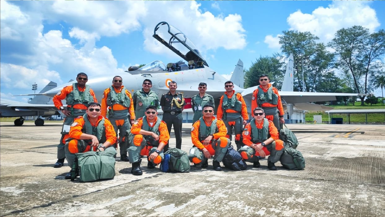 IAF contingent left for Malaysia to participate in bilateral exercise named 'Udarashakti'