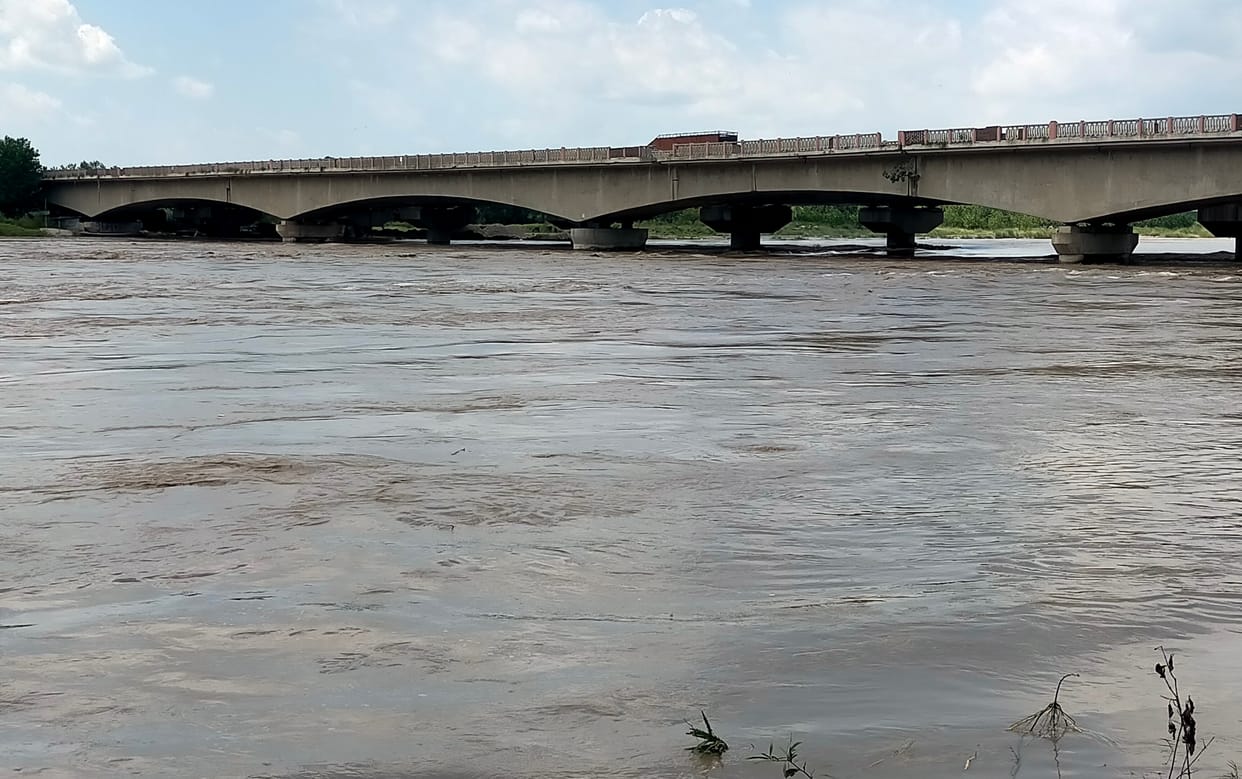Water level reached near warning level in Yamuna