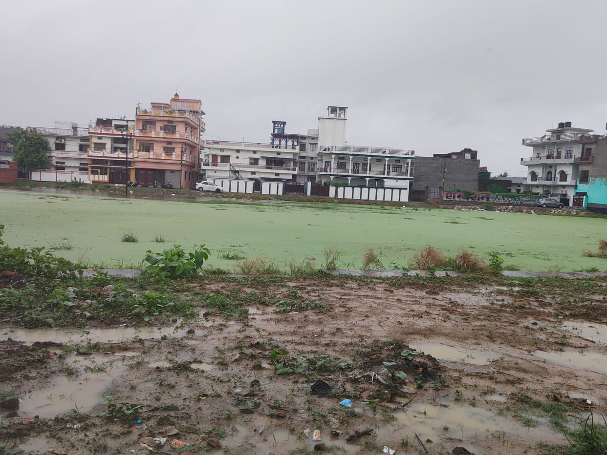 Question: Why does the problem of water logging become a problem after rain?
