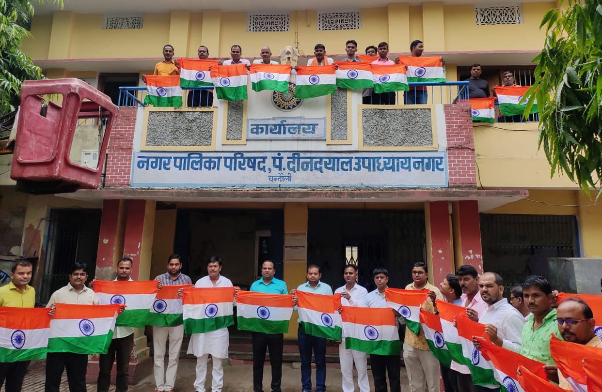 CRPF took out tricolor yatra