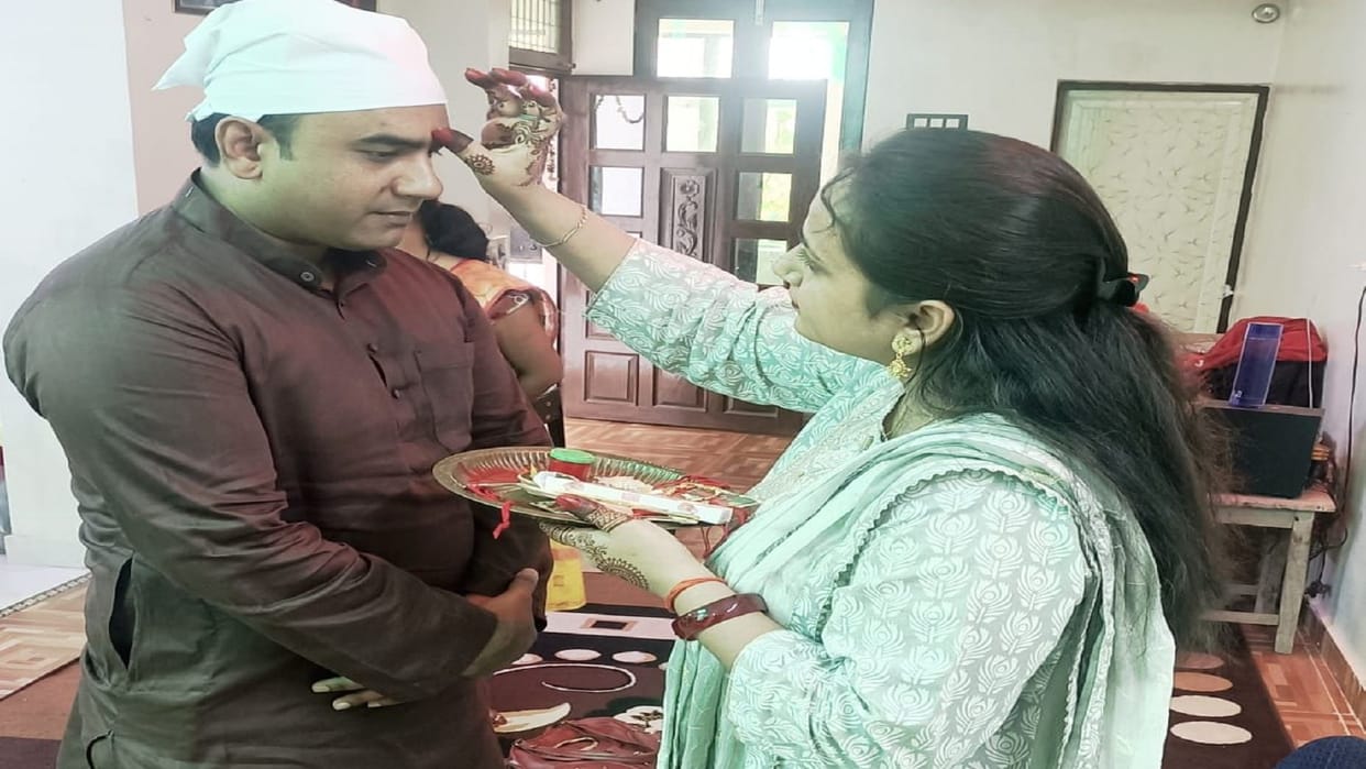 Celebrating Rakhi festival with Hindu-Muslim family for 35 years