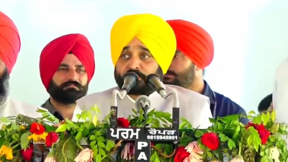 Chief Minister Bhagwant Mann announced to give jobs to six thousand women of Punjab in Anganwadi