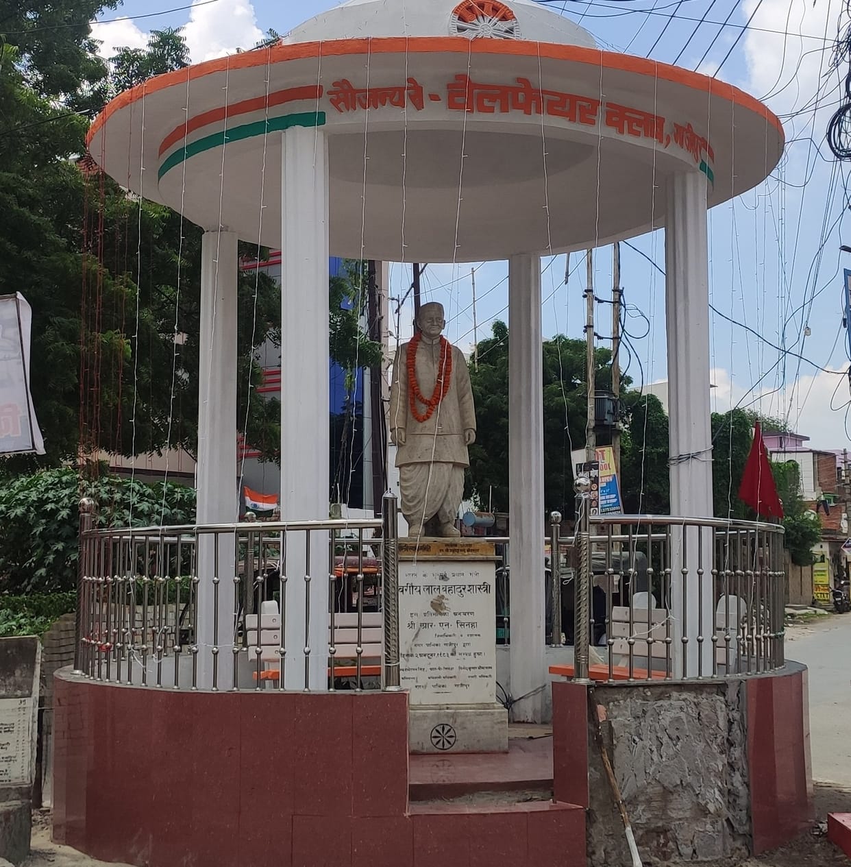 Major intersections are being rejuvenated with decoration