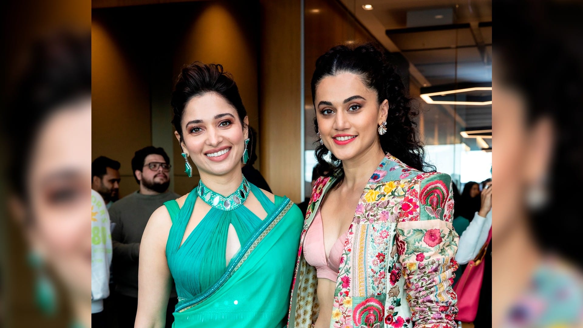 IFFM 2022: Abhishek Bachchan Vaani Kapoor Tamannaah Bhatia Taapsee Pannu official flag off the event