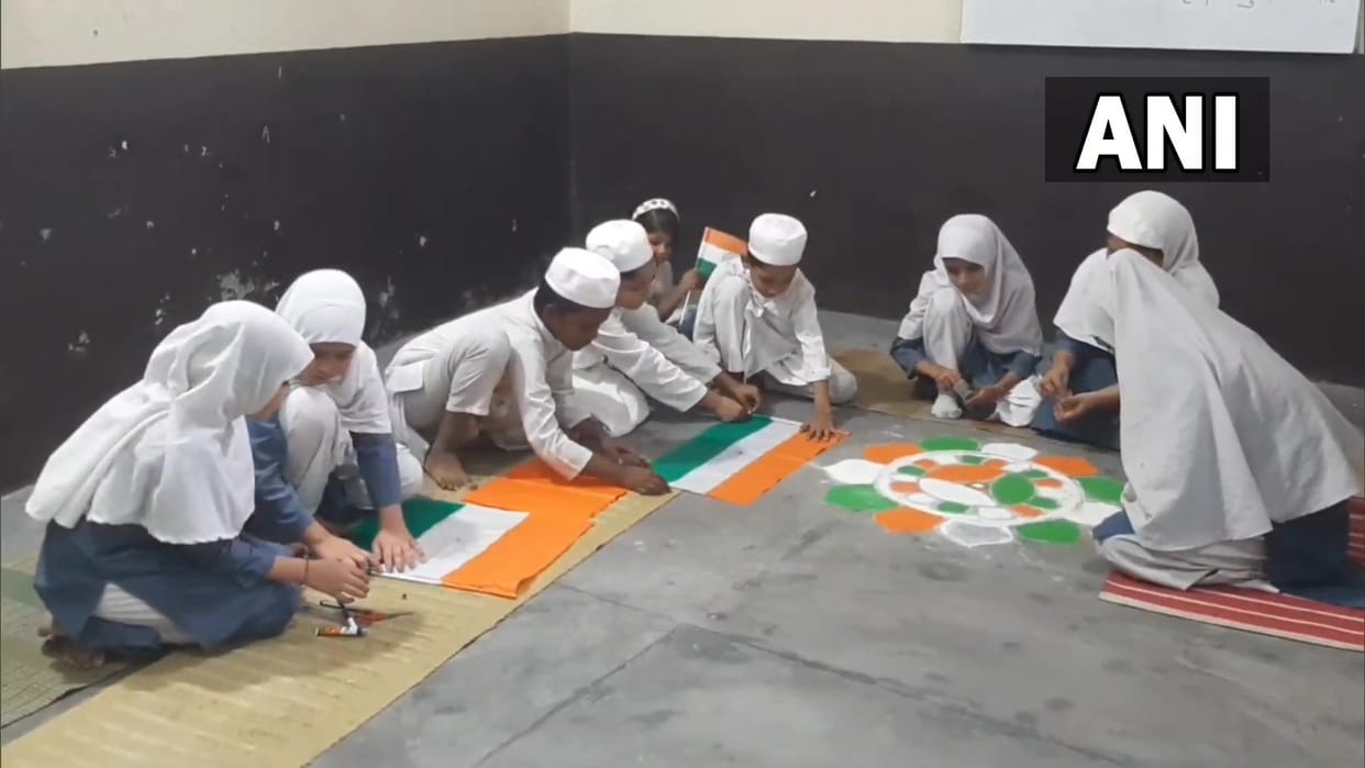 Independence Day preparations going on in madrasas of Moradabad