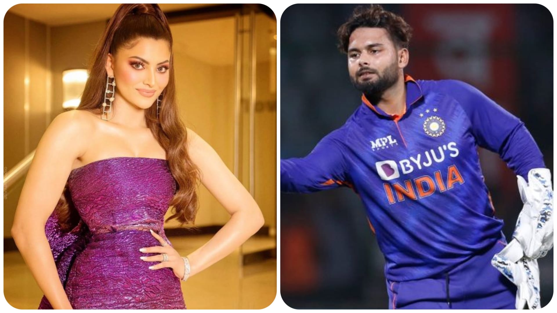 Urvashi Rautela Comments on Rishabh Pant RP Chotu Bhaiyaa Should Play Bat Ball See Latest Post here