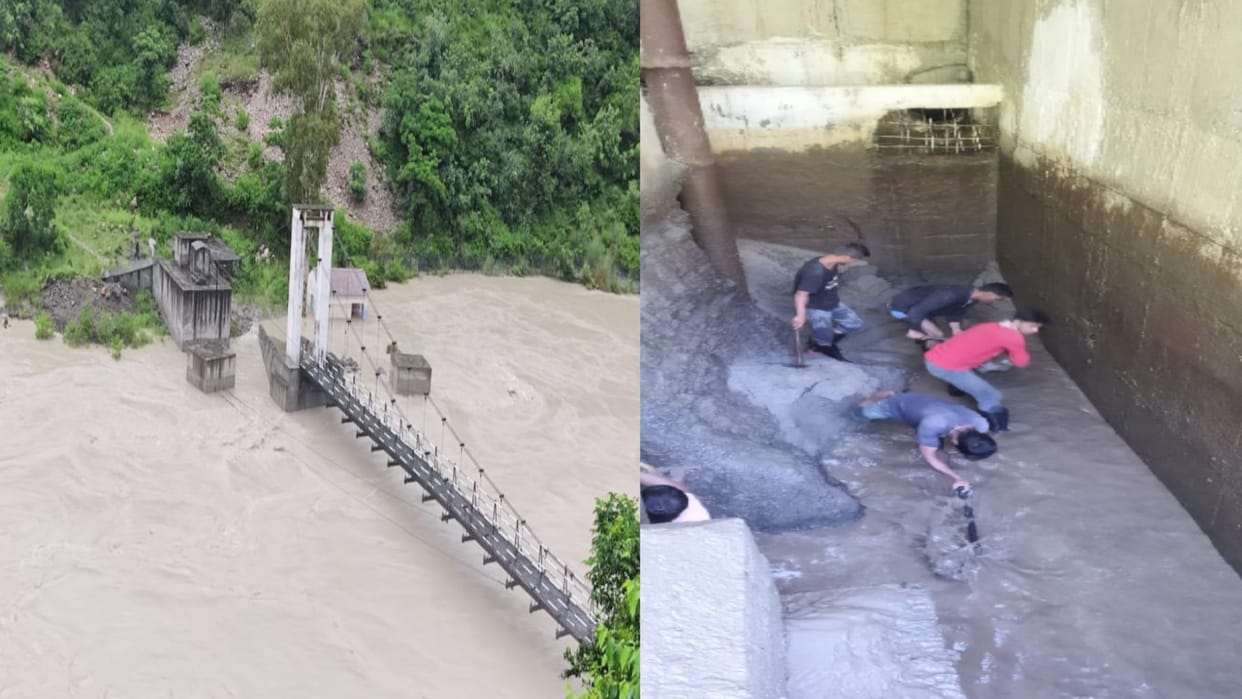 Debris removed from Giri's tanks, drinking water supply expected to be normal from this day