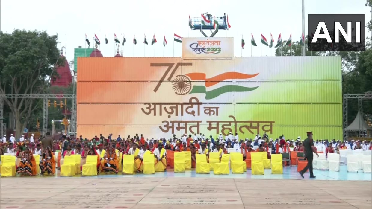 Rehearsals for Independence Day underway at Red Fort