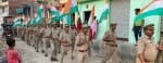 उघैती में निकाली गई तिरंगा यात्रा। संवाद