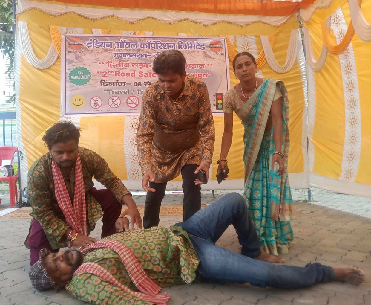 Learning to follow road safety rules given by drama