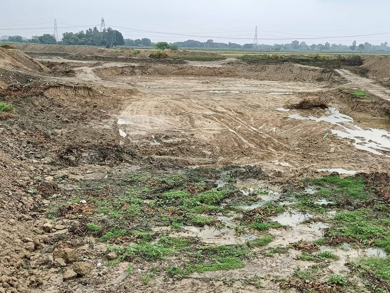 Amrit Sarovar pond lying incomplete if it is ready