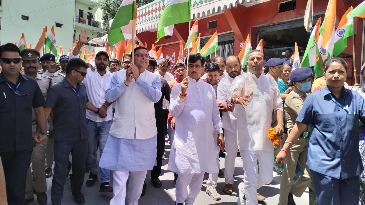 Helipad to be built in Talladesh: Dhami