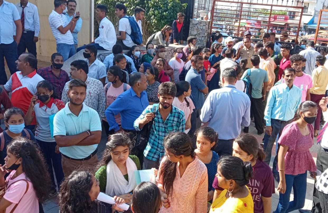 CUET canceled for third time angry candidates created ruckus