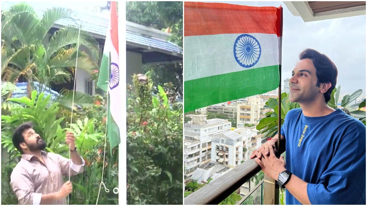 From anupam kher to mohanlal celebs participating in Har Ghar Tiranga campaign on 75 years of independence