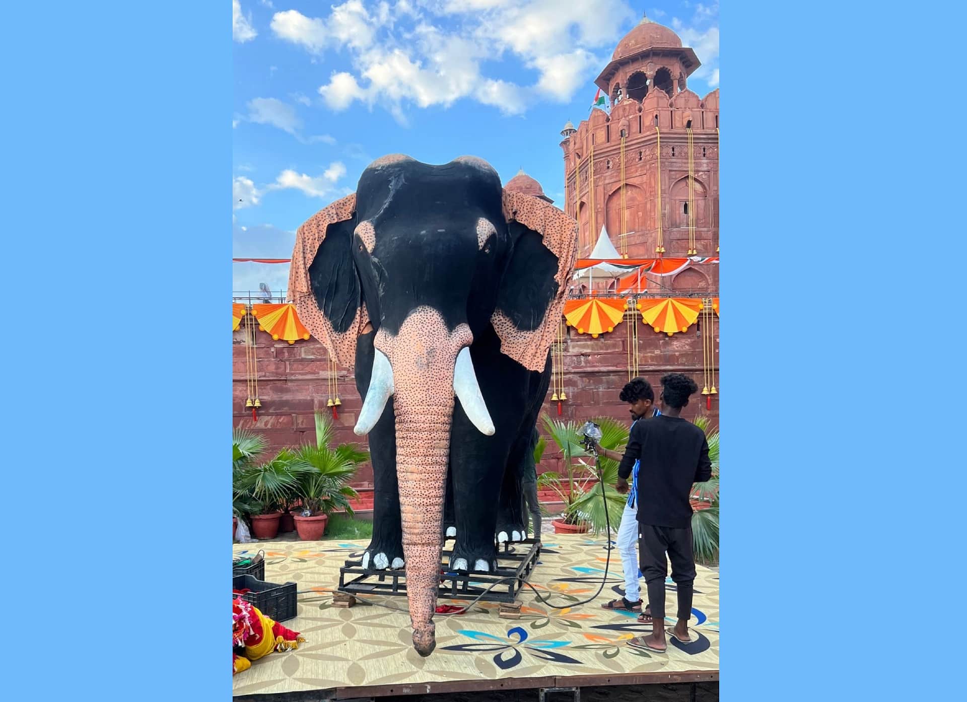 Independence Day 2022: decorations at red fort, see photos