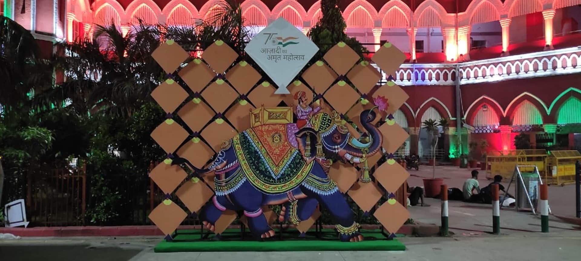 Independence Day 2022: decorations at red fort, see photos