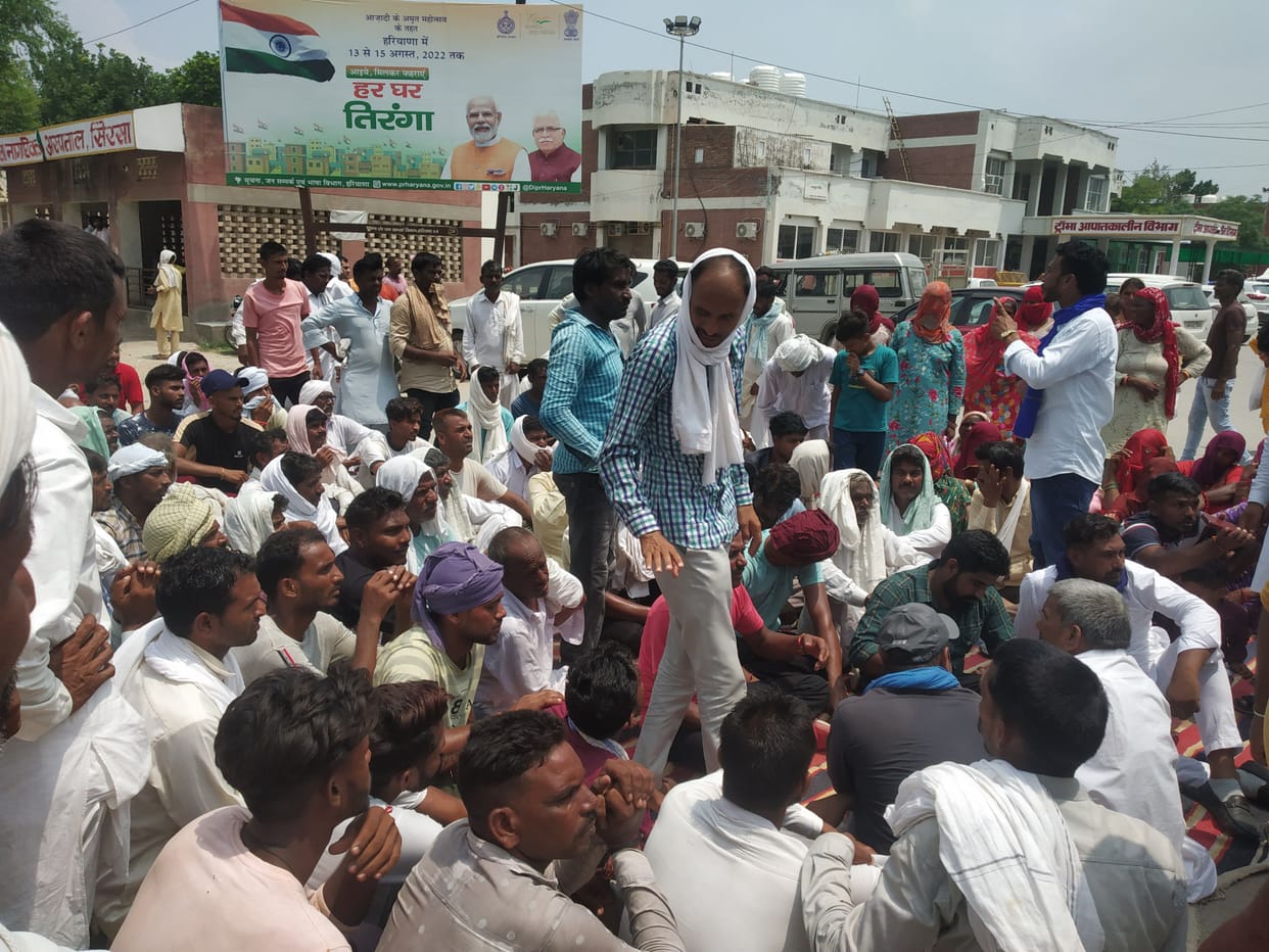 Villagers created ruckus demanding action against the accused