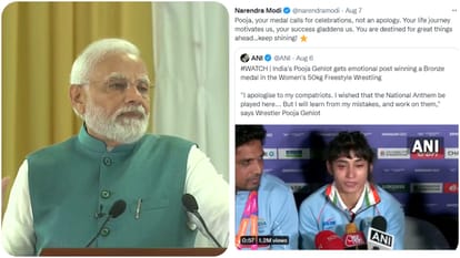 Prime Minister Narendra Modi interacted with the Indian contingent that participated Commonwealth Games 2022