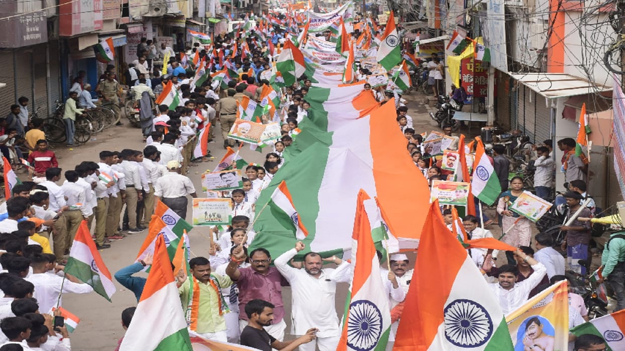 Maa Tujhe Pranam: passion shown in the Tiranga yatra of Amar Ujala Foundation