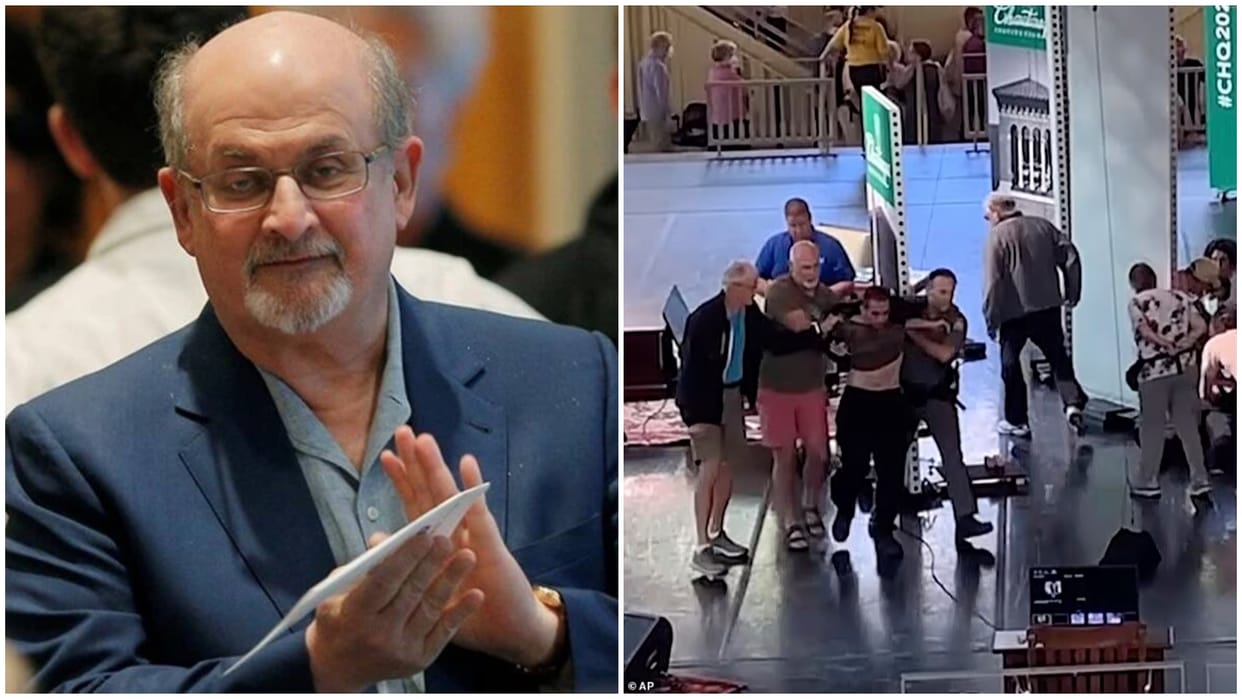 Who attacked on Author Salman Rushdie at New York Event Know All Details in Hindi