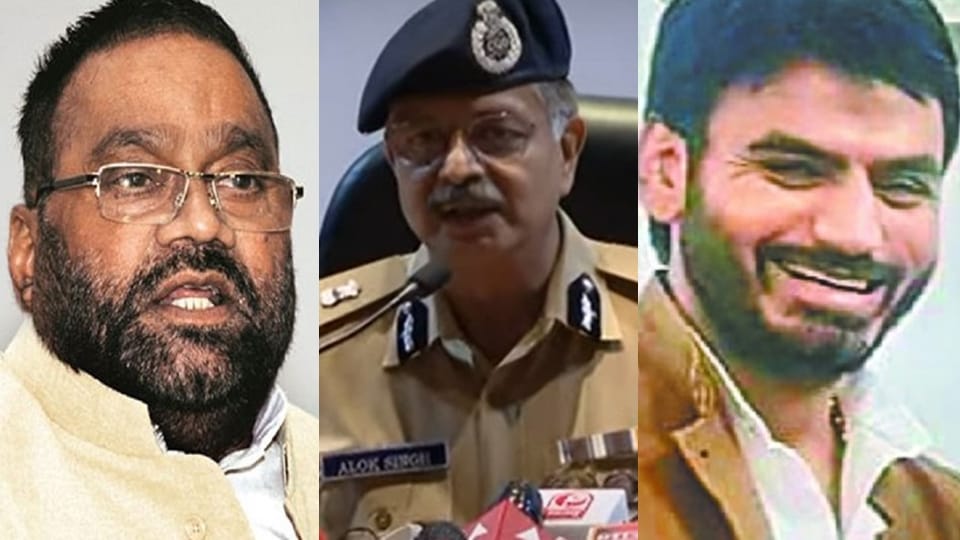 shrikant tyagi case swami prasad maurya sent defamation notice to noida police commissioner demanded rs 11 and