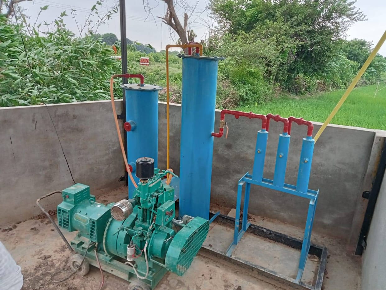 Jaitapur Gaushala Gobar Gas Plant could not be started due to neglect