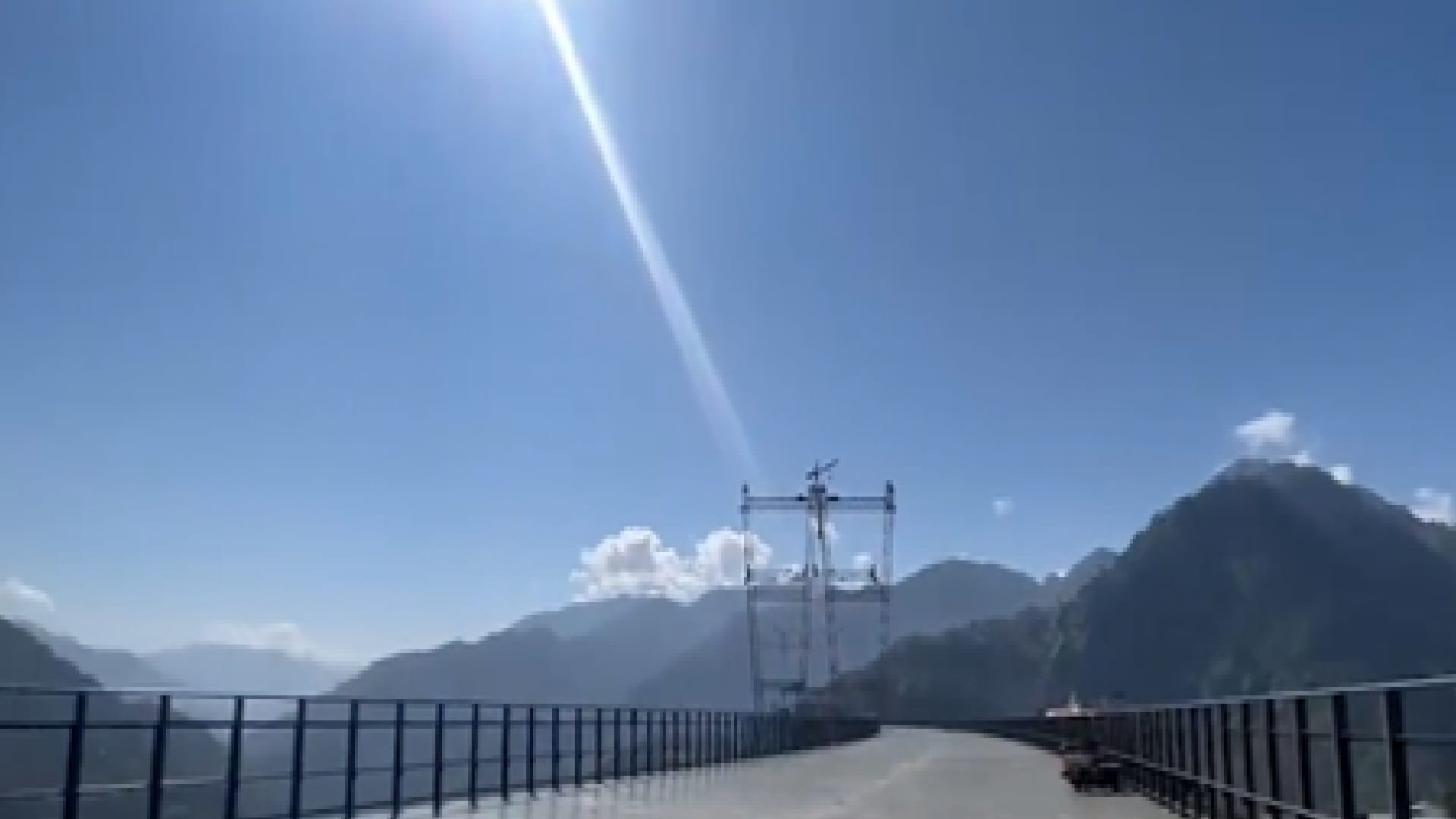 worlds highest rail bridge in Jammu and Kashmir both ends of rail bridge jointed