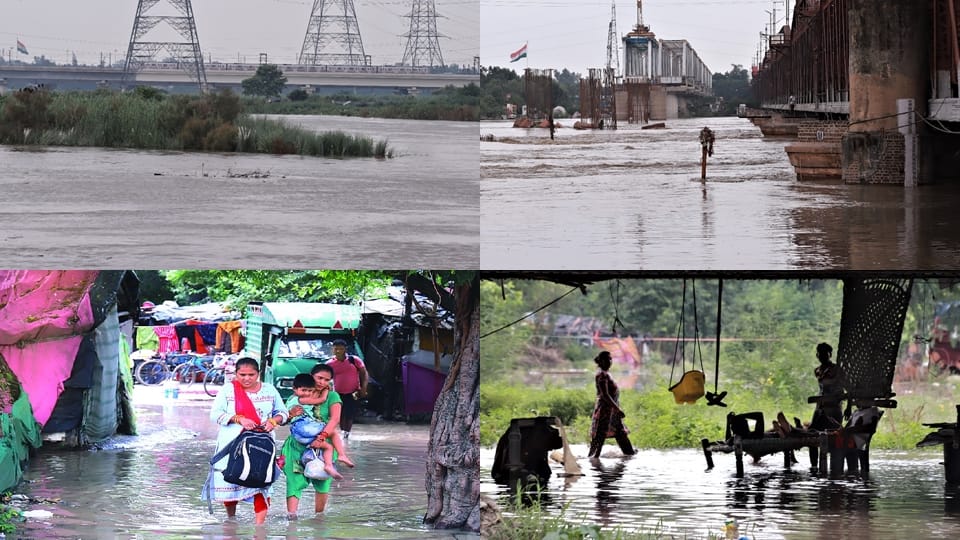 yamuna water level reached 206 meters thousands of people were evacuated safely