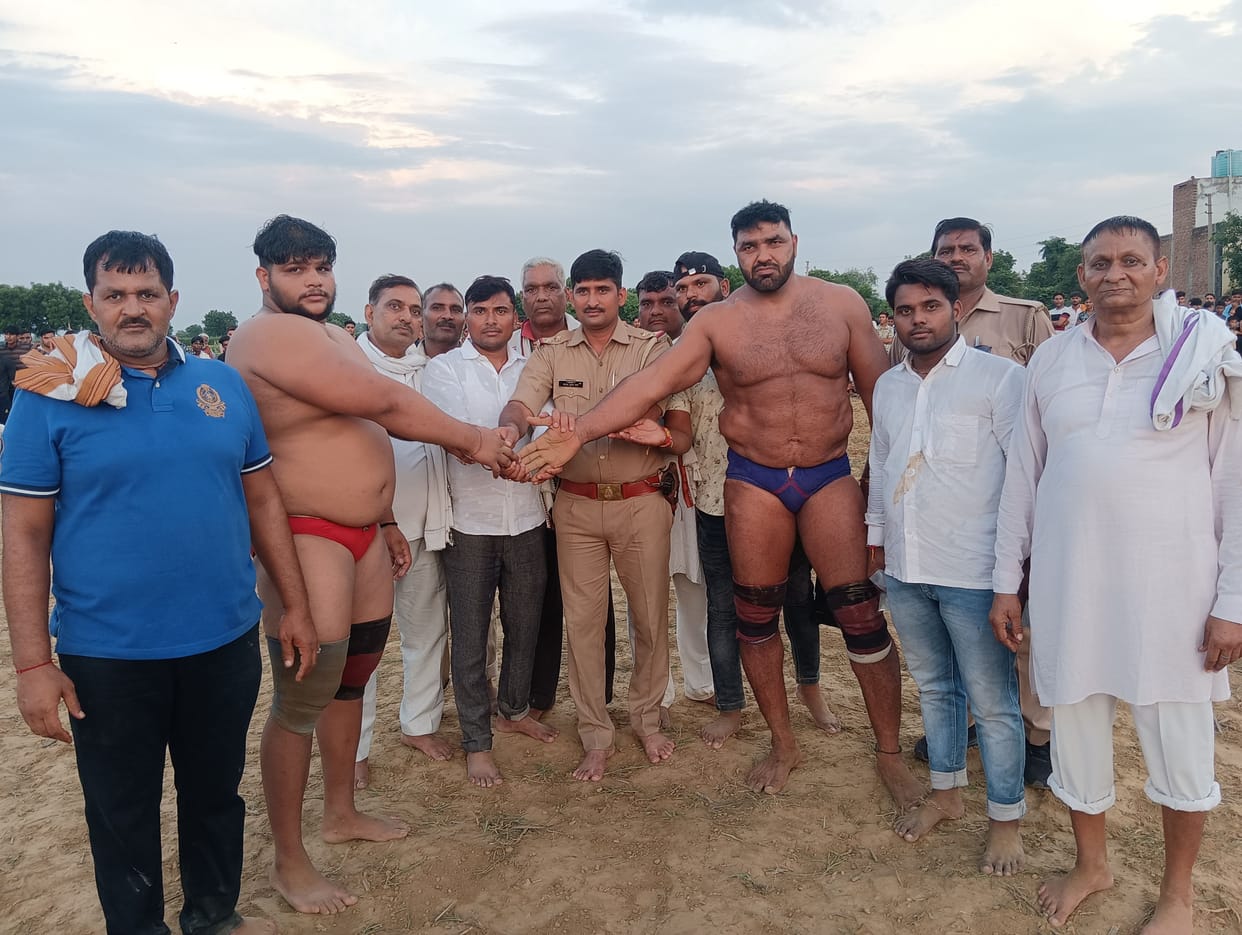 Mathura: Last wrestling match between Bharat Kesari wrestlers