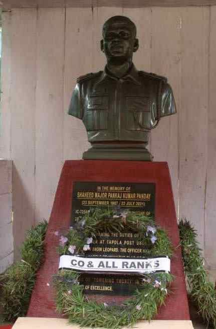 Hardoi, The district is proud of the bravery of martyr Major Pankaj Pandey.