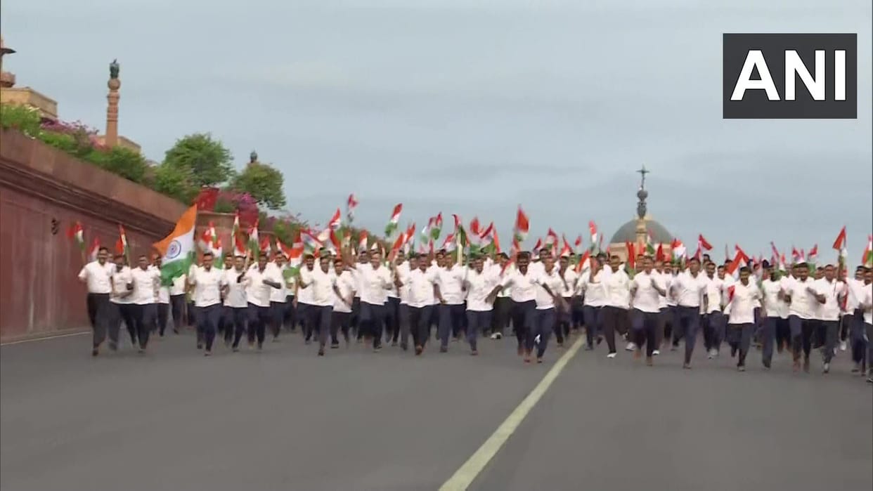 DHQ security soldiers organize race to commemorate 75 years of independence