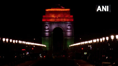 76th Independence Day whole country shone with the light of the tricolor