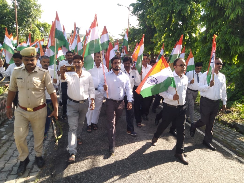 Prabhat Pheri led by District Judge