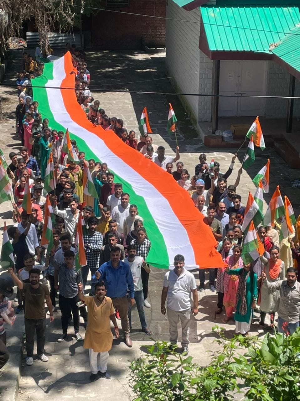 Amrit Festival of Independence: Tricolor Yatra taken out across the district