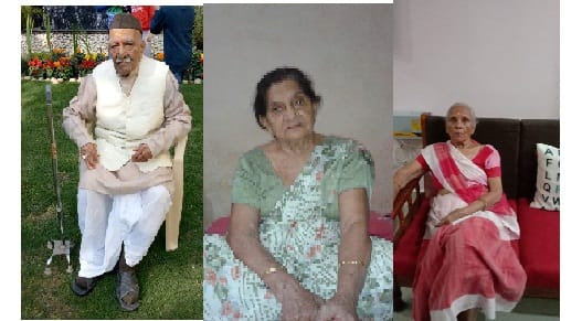 The elders who witnessed the first morning of independence shared the picture of the special day with Amar Uja