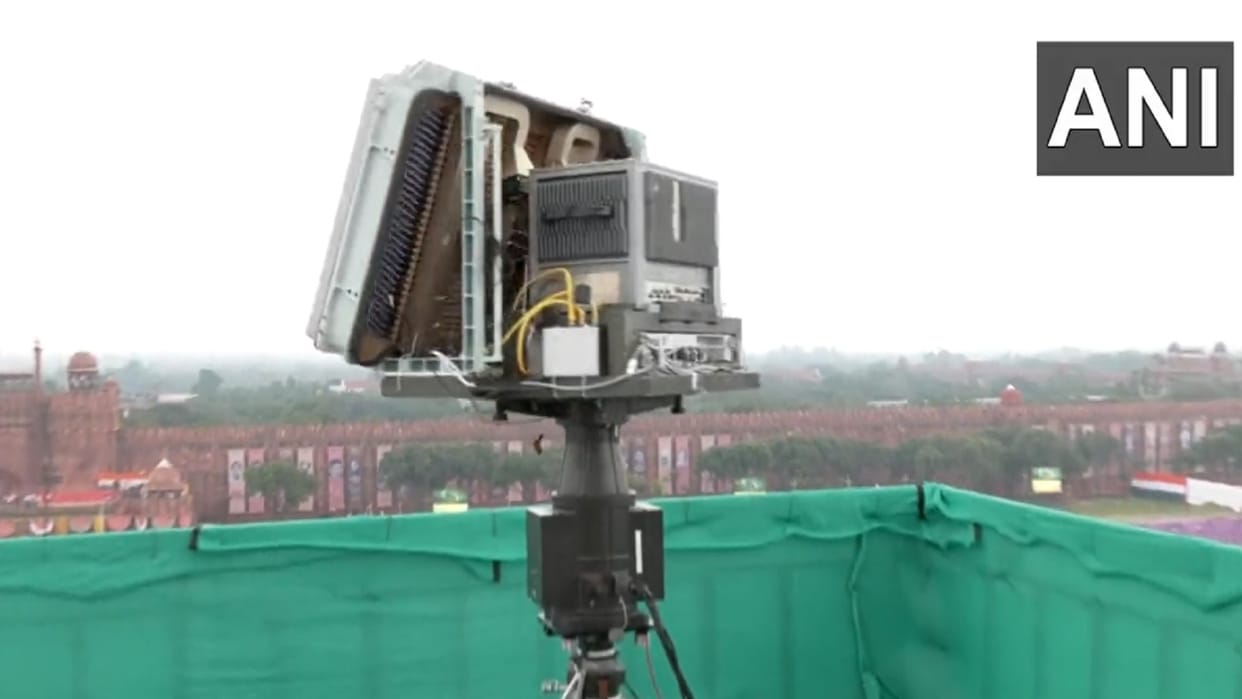 Independence Day Counter-drone system deployed at Red Fort