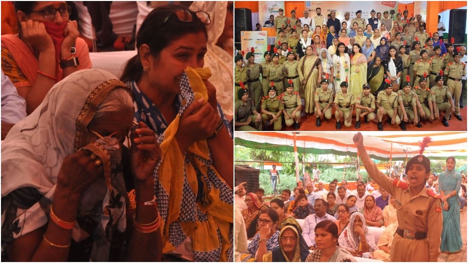 brave women honored by Amar Ujala in Agra on independence day 2022