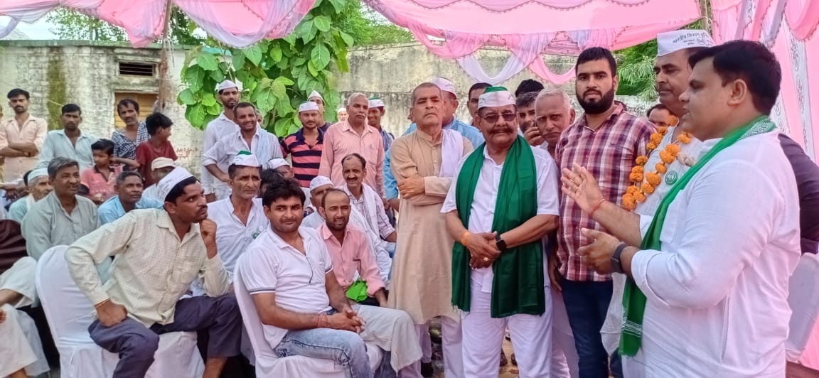 National President blew the bugle for the Mahapanchayat of BKU Tomar