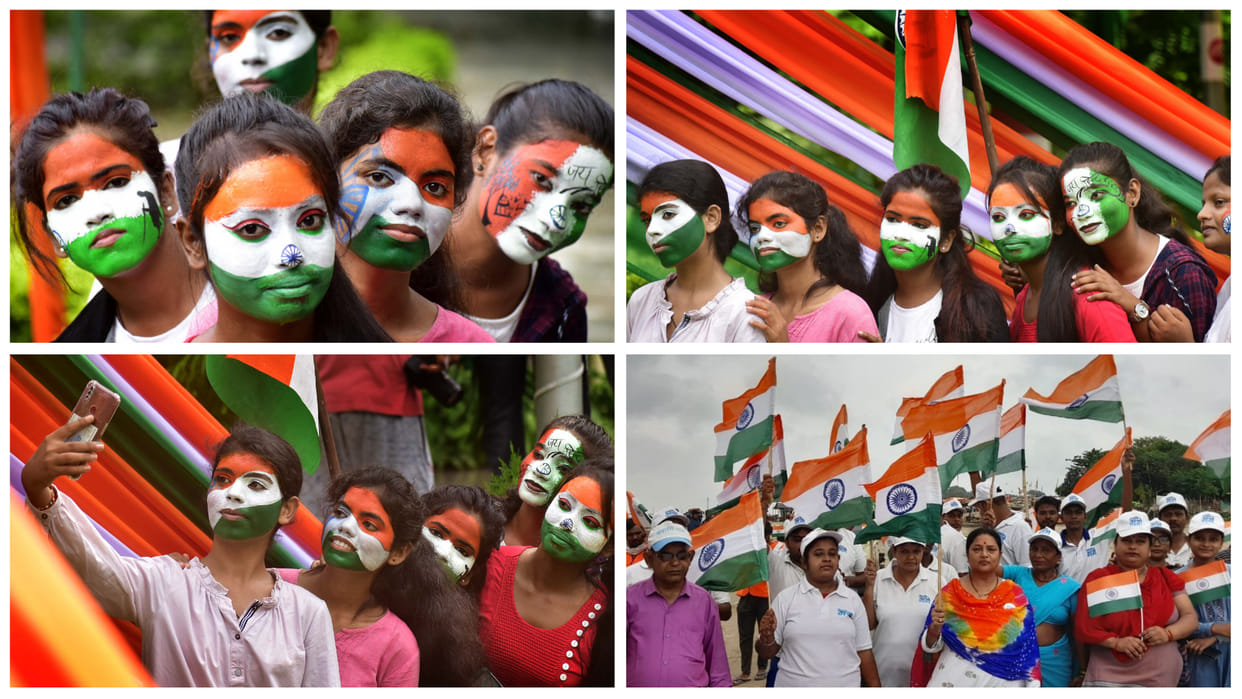 From morning to evening, in the name of Jashn-e-Azadi
