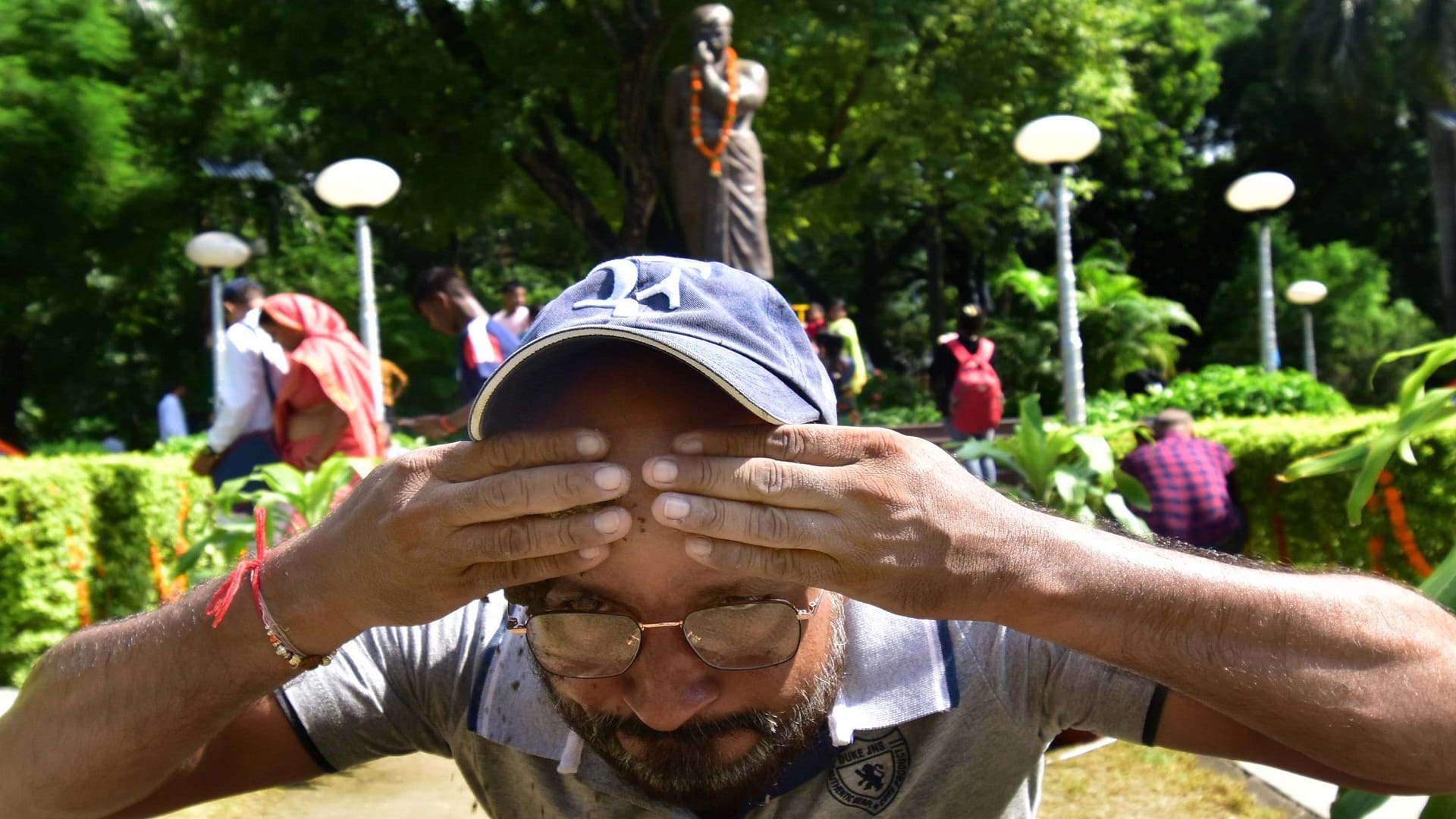 every way of the city turn of Chandra Shekhar Azad Park