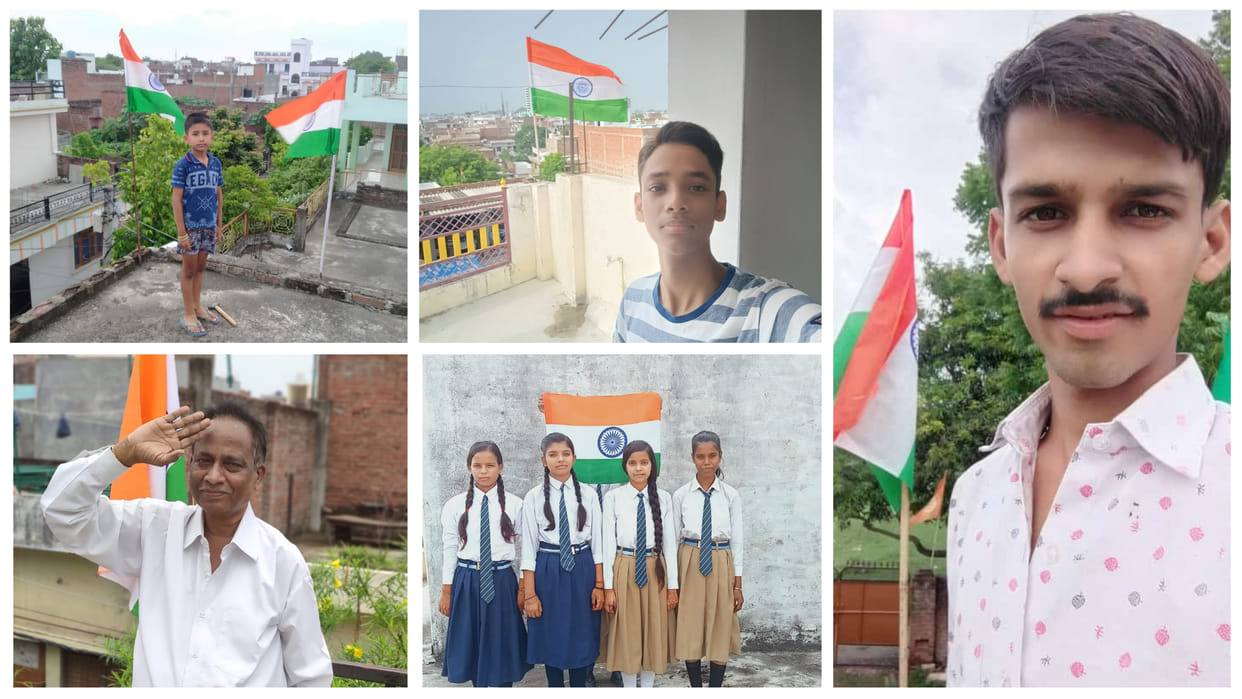 Amrit Mahotsav of Independence: Showed the passion of patriotism by taking a selfie with the tricolor