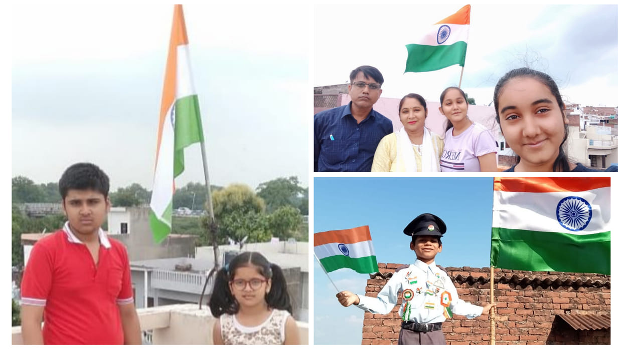 Selfie With Tiranga: The spirit of patriotism was shown, the citizens took selfie with the tricolor