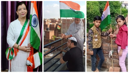 Selfie With Tiranga: The spirit of patriotism was shown, the citizens took selfie with the tricolor